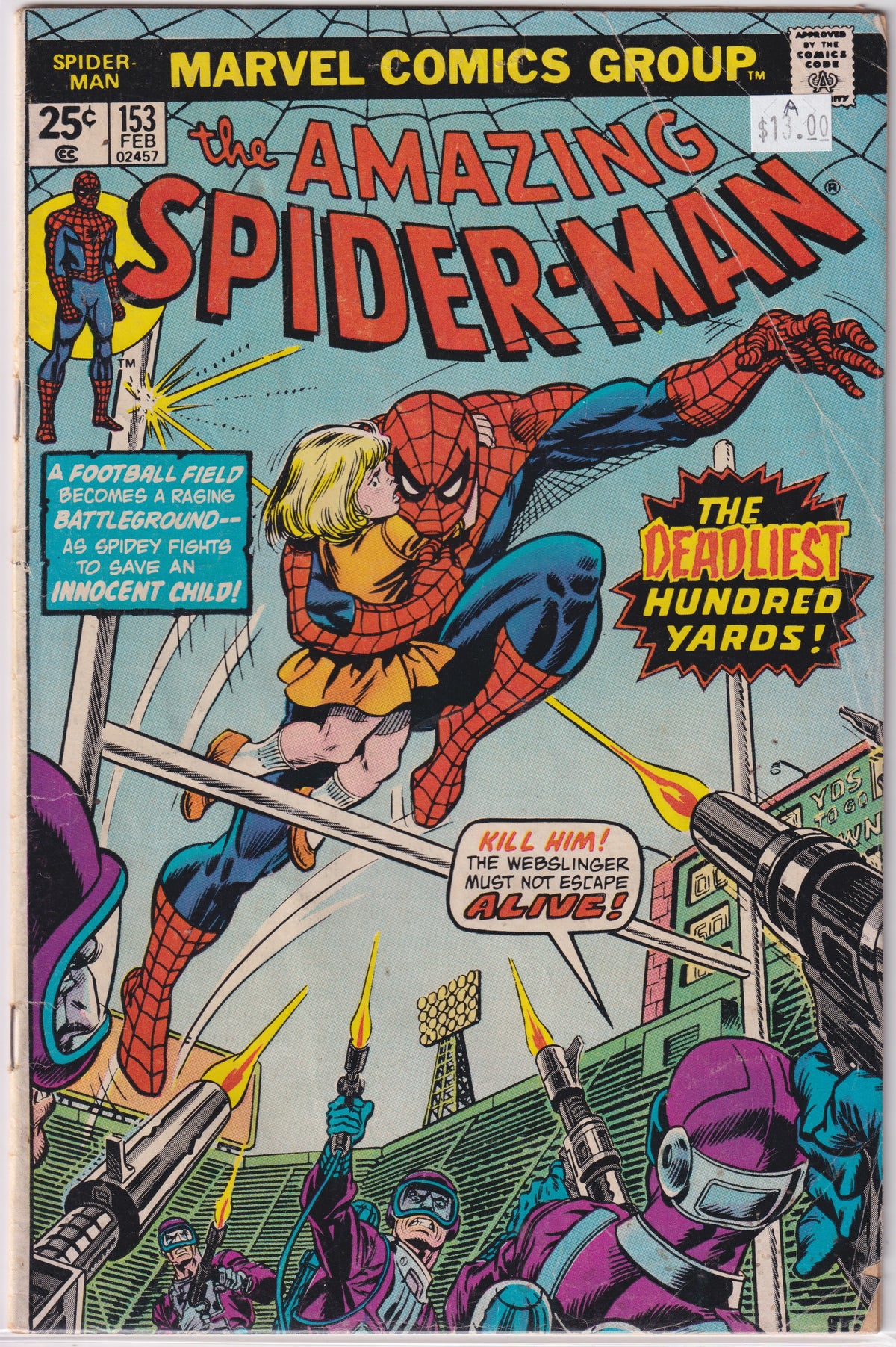 Amazing Spider-Man #153 A