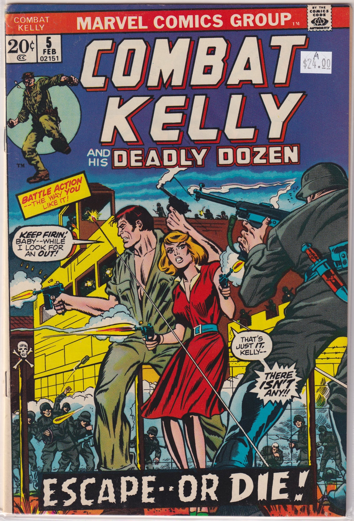 Combat Kelly and the Deadly Dozen #05 A