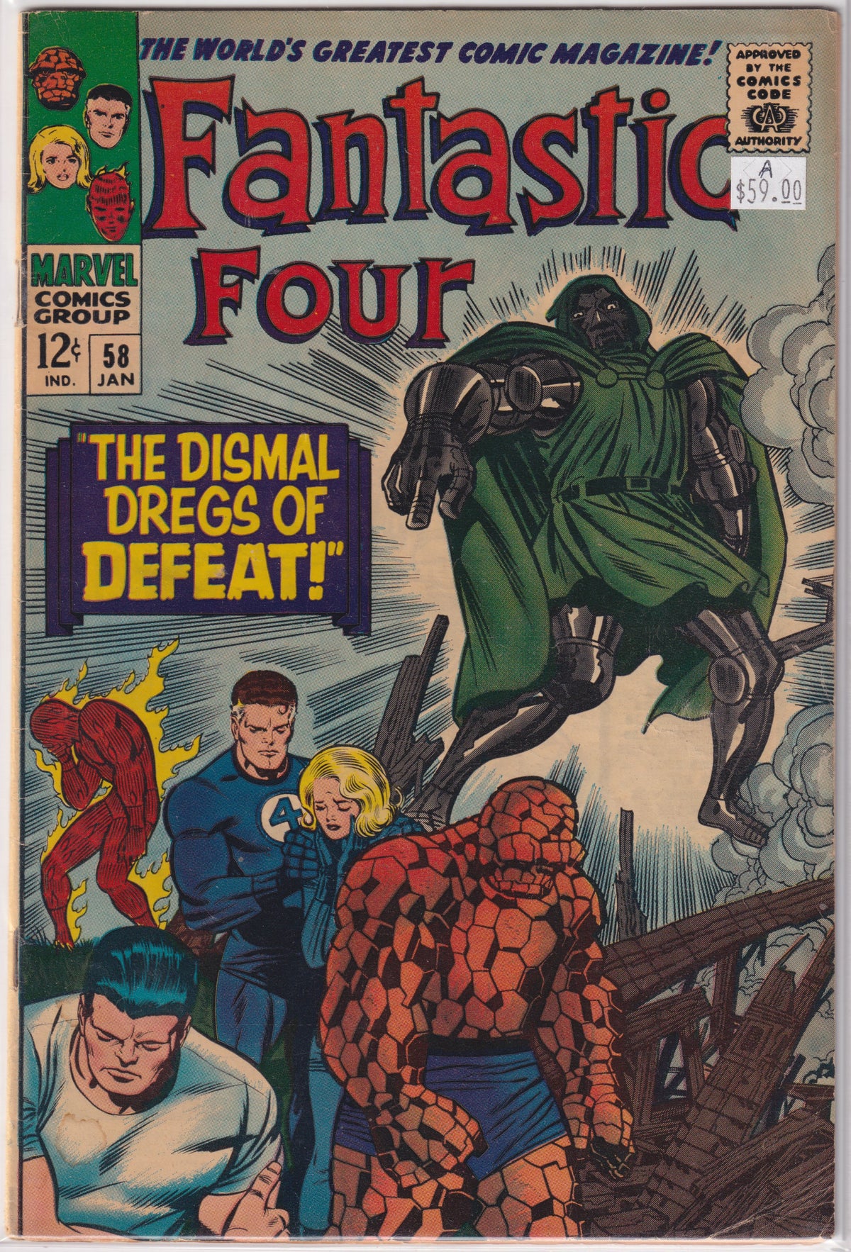 Fantastic Four #58 A