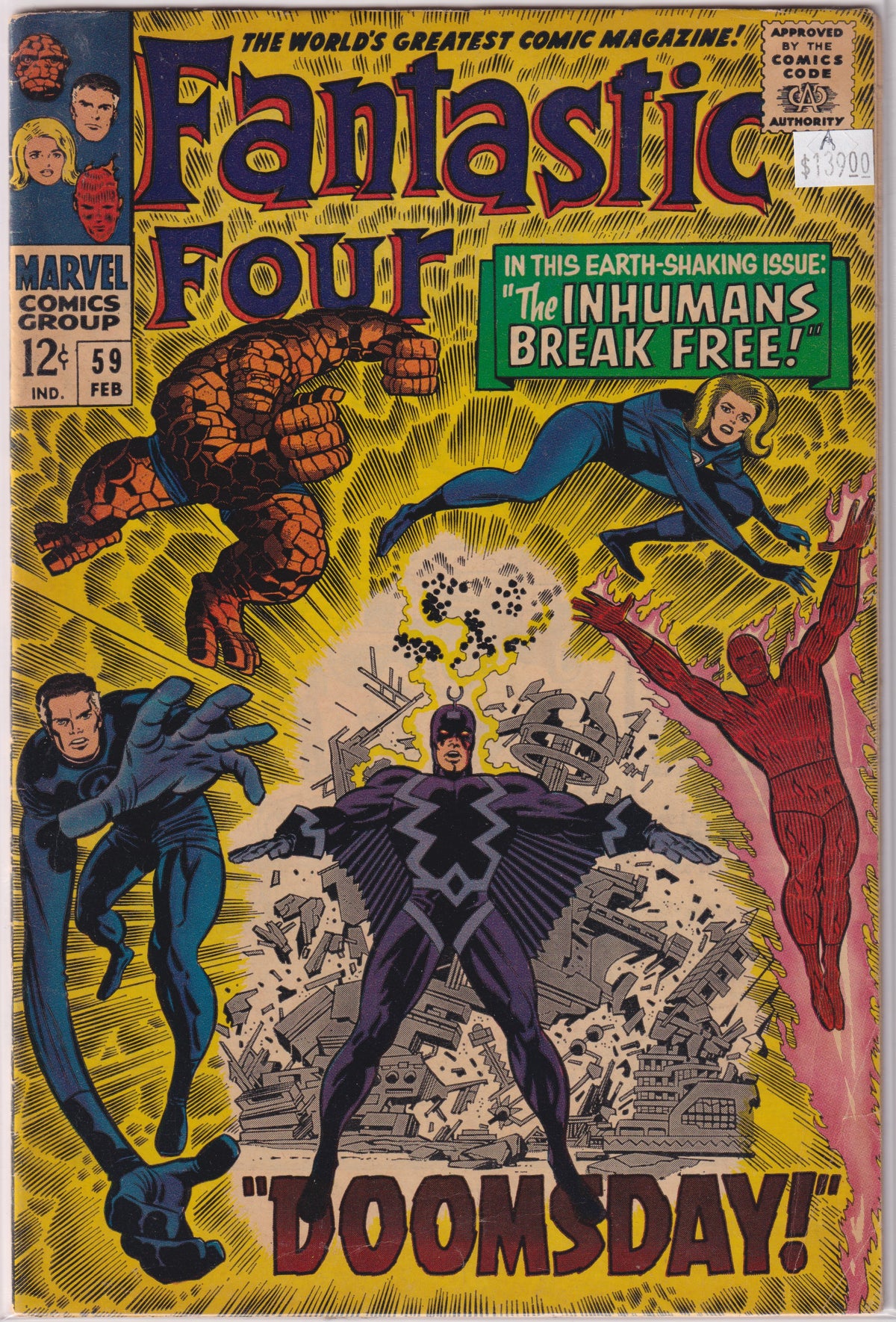 Fantastic Four #59 A