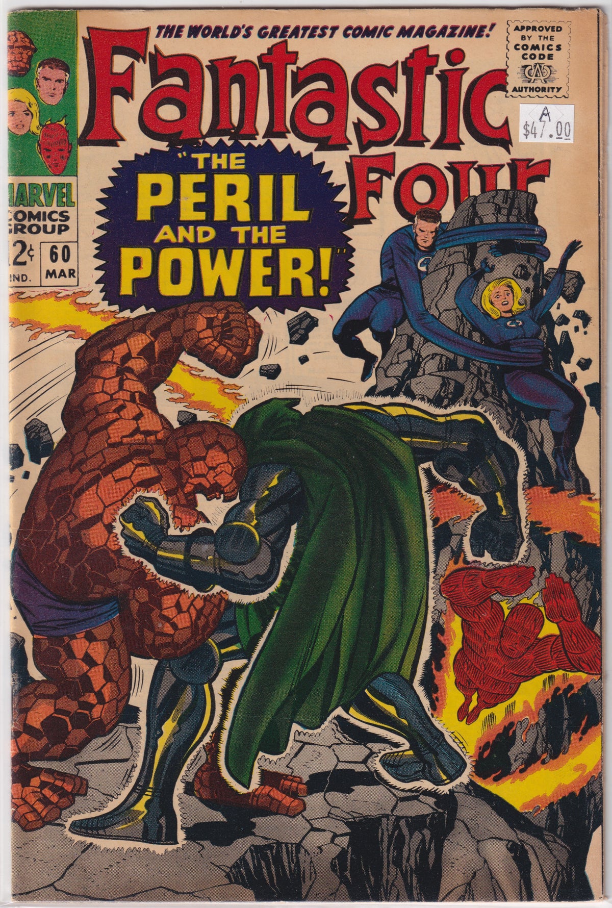 Fantastic Four #60 A