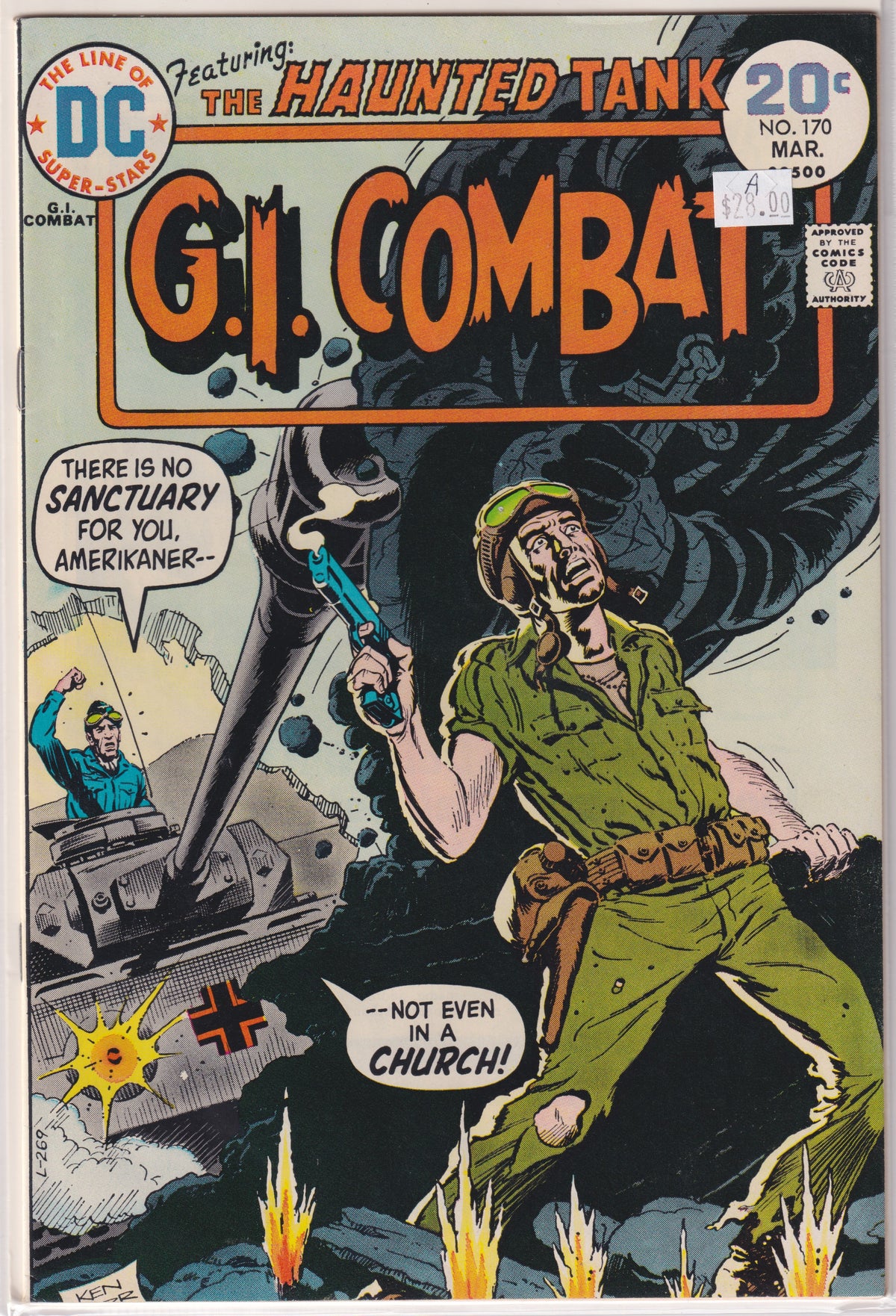 GI Combat #170 A