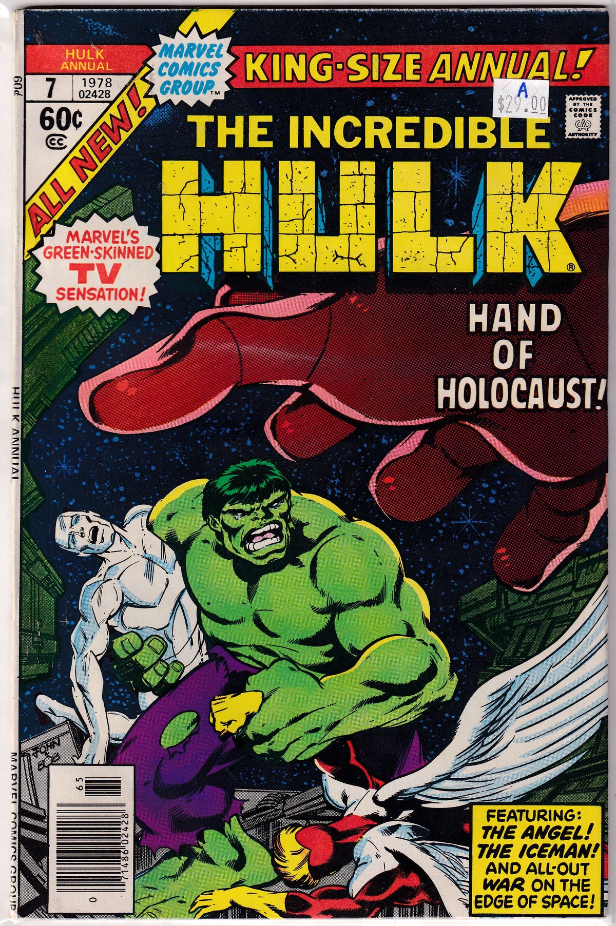 Incredible Hulk King-Size Annual #7 A