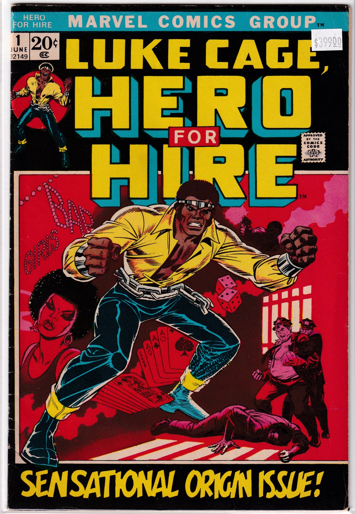 Luke Cage Hero For Hire #1