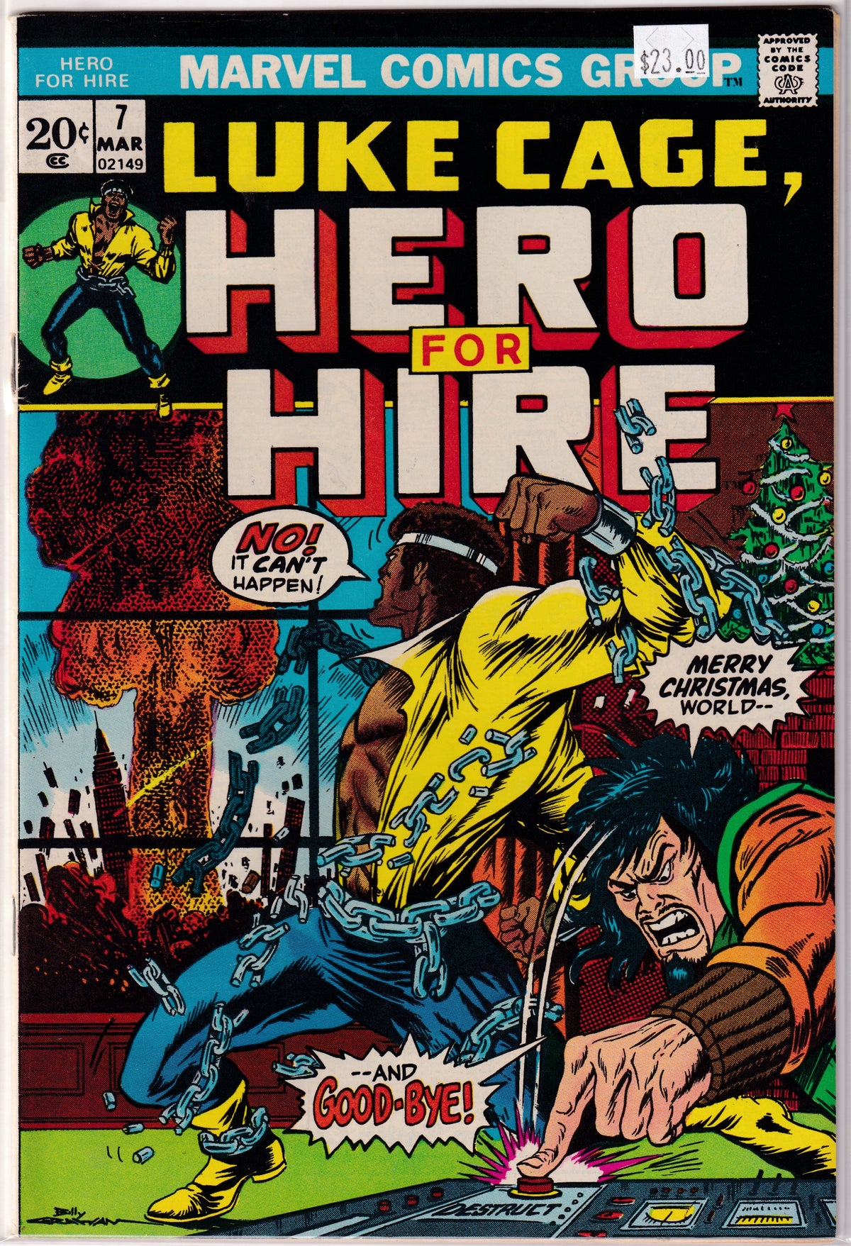 Luke Cage Hero For Hire #7