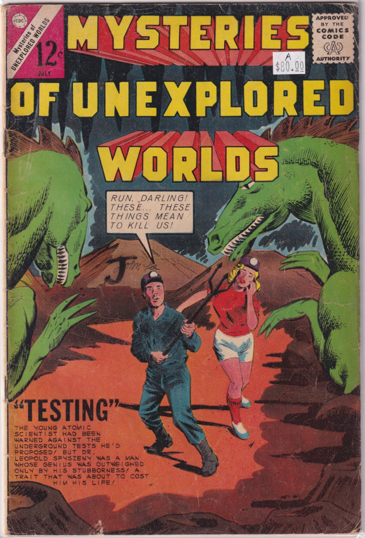 Mysteries of Unexplored Worlds #42 A