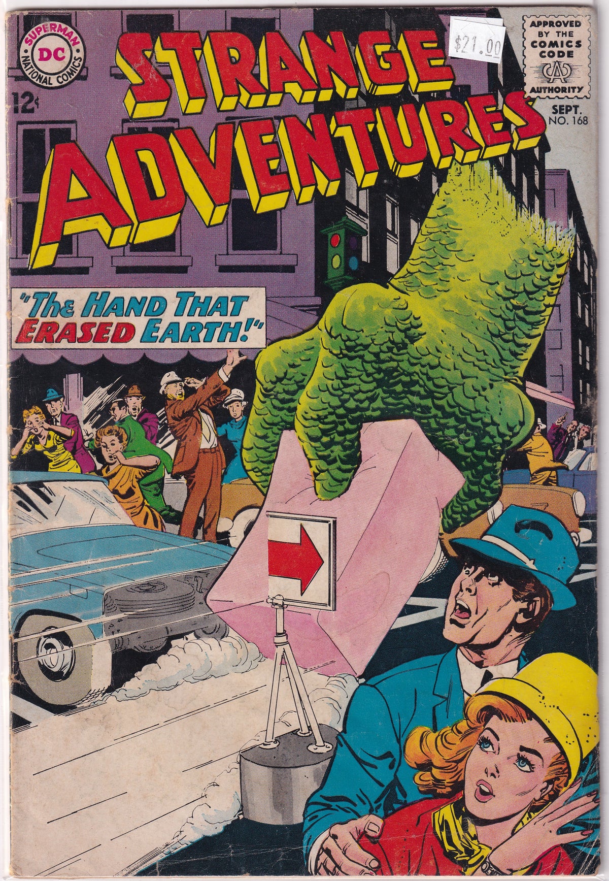 Strange Adventures #168 A