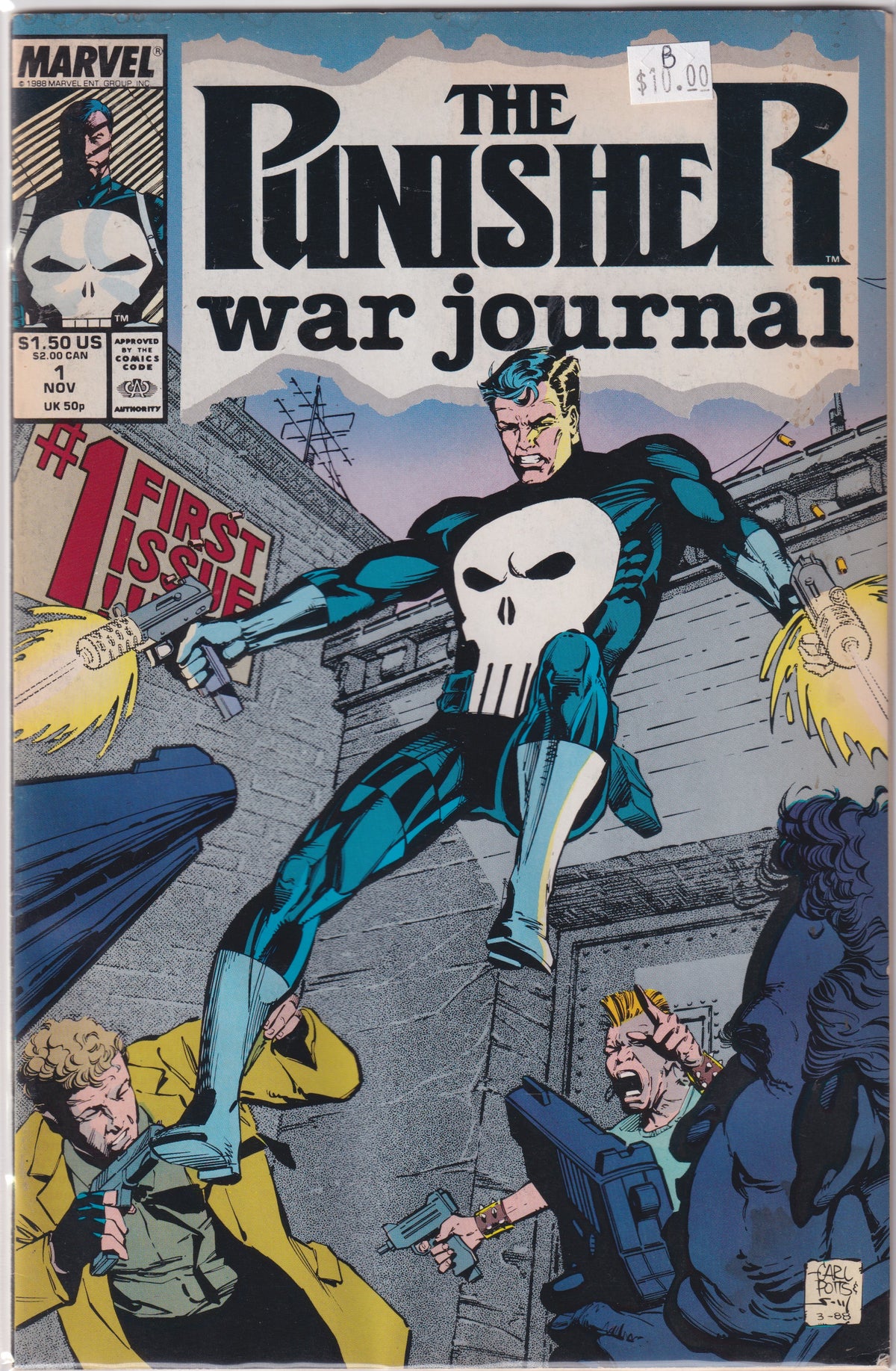 The Punisher War Journal #1 B