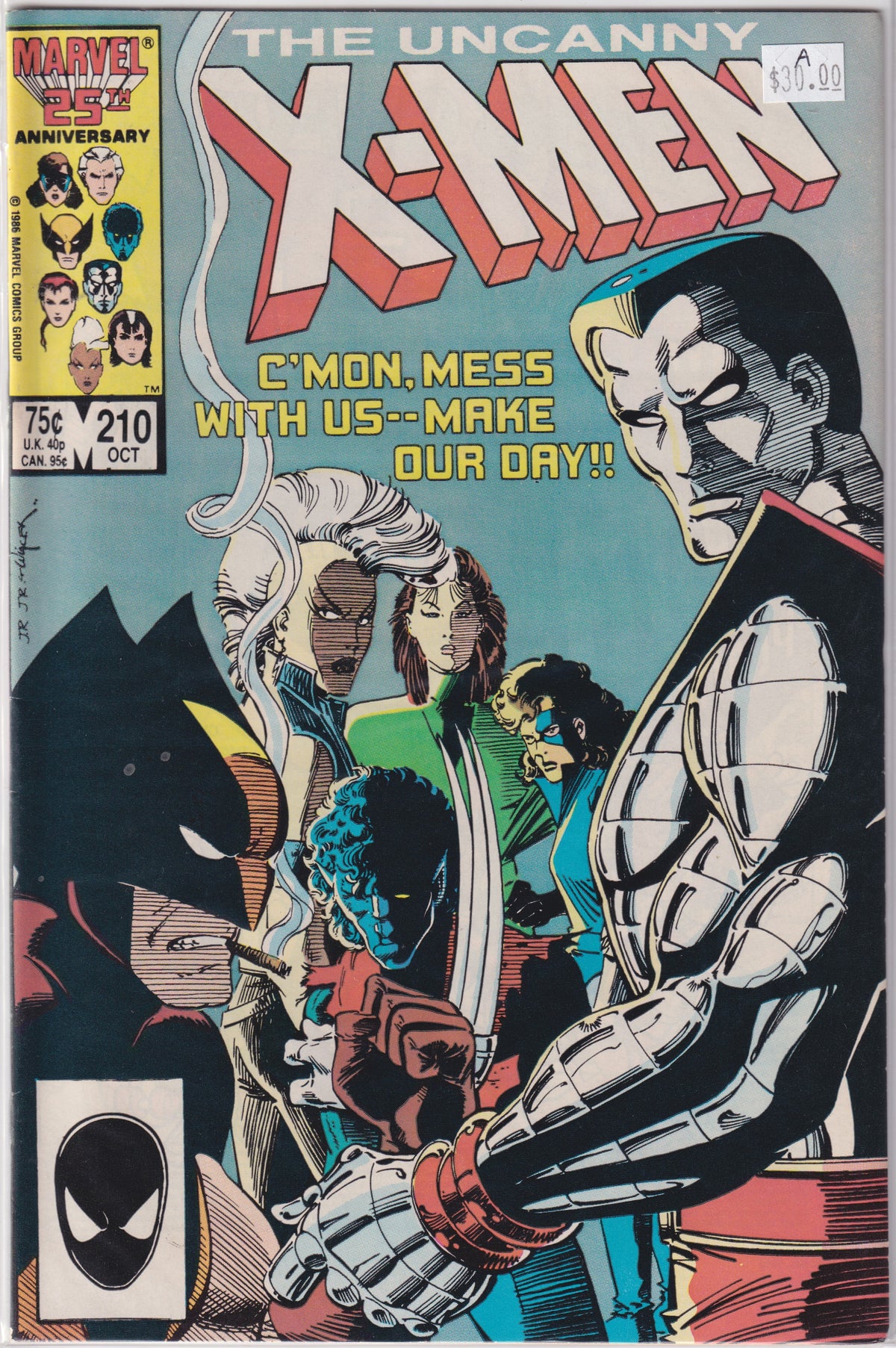 Uncanny X-Men #210 A